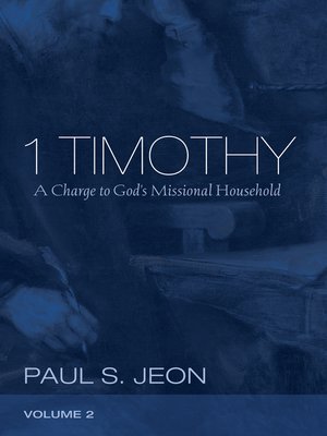 cover image of 1 Timothy, Volume 2
